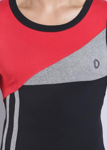 Image of Dollar Bigboss Men's Solid Cotton Gym Vest (Colour May Vary)