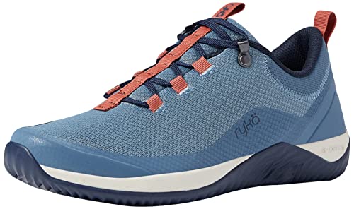 Ryka Women's Echo Low Trail Walking Shoe Citadel Blue 11 W