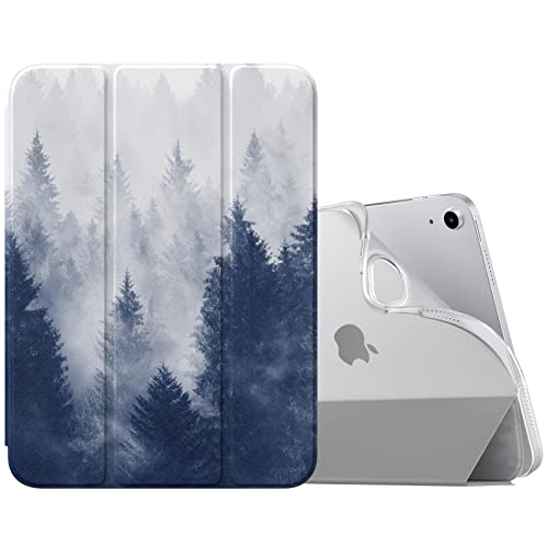 MoKo Case for iPad 10th Gen, 10.9 inch, Soft TPU Translucent Frosted Back Cover