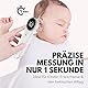 ADEBO Medical® Fieberthermometer Stirn & Ohr | 3-in-1 Infrarot-Thermometer kontaktlos | Für Babys, Kinder & Erwachsene | Misst Körper-, Objekt- & Raumtemperatur | Digitales Thermometer mit LED & Alarm