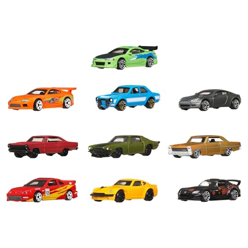 Fast & Furious Hot Wheels 1:64 Metal Camionetas Pack 10 miniatura 1