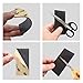 Strong Flexible Magnetic Tape,Rustproof SmFeN Heavy Duty Magnetic Strip with 3M Adhesive Backing, Magnet Strips Knife Tool Holder for Wall Organized(100 x 50 x 1 mm, 6Pack)