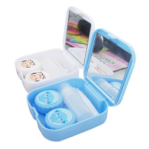 Mezon Lens Case Kit Eye Care Lenses Storage Box Random Color Amazon