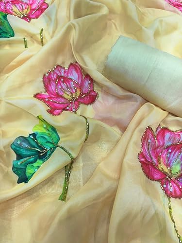Artyfly khatli work silk saree – image 7