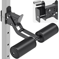 Lifeswell Nordic Hamstring Curl Attachment, Dip Bar, Belt Squat & Safety Spotter Arms for 2