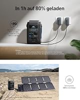 Anker SOLIX C300X DC Tragbare Powerstation, 288Wh LiFePO4-Akku, 300W Solargenerator, für Outdoor, Camping, Reisen und Notfälle – Ansicht 6