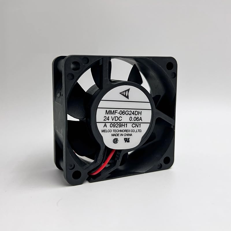 MMF-06G24DH-CN1 DC 24V 0.06A 60 * 60 * 25MM 2-Wires Inverter Cooling Fan