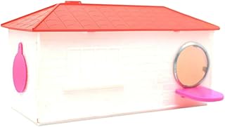 POPETPOP Periquito Papagaio Casa Periquito Dormir Cabana Coco Ninho De Pássaro Papagaio Ninho De Animal De Estimação Papagaio Casa Belo Ninho De Papagaio Papagaio Pequeno Munia Ninho De