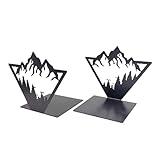 Mountain Bookend – Unique Decorative Book Ends for Shelves, Kids’Books Nature-Inspired Mountain Decor for Home & Nursery