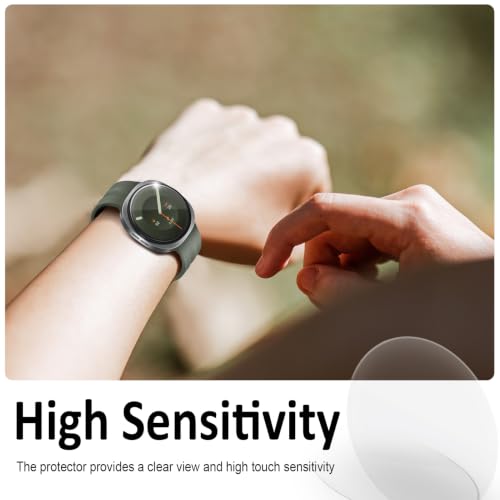 Image of SPGUARD For Samsung Galaxy Watch 9 /8 44mm Screen Protector [4-Pack]