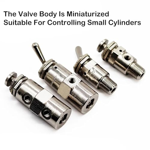 Válvula de botón neumática compacta TAC-4V, un componente mecánico de alta durabilidad 7