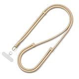 【Pas de difficulté à charger】Cordon universel pour telephone portable s'adapte à la plupart des coques à couverture complète et ne bloque pas le port de charge ni la fonction de charge filaire et sans fil. Ainsi, le chargement est sans tracas. (Remarque : ce cordon ne convient pas aux téléphones à couverture partielle)