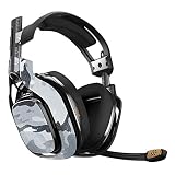 MightySkins Glossy Glitter Skin for Astro A40 - Gray Camouflage | Protective, Durable High-Gloss Glitter Finish | Easy to Apply, Remove, and Change Styles | Made in The USA