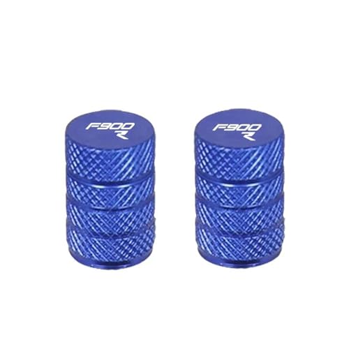 Bouchons de valve pneu moto BMW F900R bleu pour roue 2009-2023