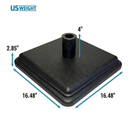 Us Weight 40 Pound Umbrella Base Designed To Be Used With A Patio Table (Black) #TOP3