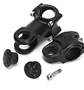 Wake Adjustable Aluminum Alloy Bicycle Handlebar Stem Riser – 0-60° Angle Adjustable Stem for MTB, Road Bike, and Hybrid Cycles (31.8mm Bar, 28.6mm Fork) gallery image