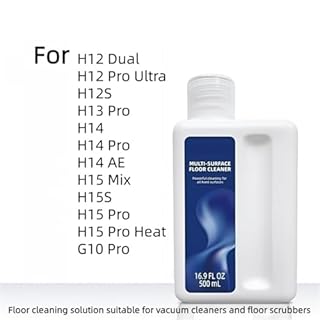 Soluzione for la pulizia dei pavimenti multi-superficie, compatibile con Dreame H12 Dual/ H12 Pro Ultra/ H12S/ H14/ H14 Pro/H14 AE/ H15 Mix/ H15S/ H15 Pro/ H15 Pro Heat /G10 Pro(1 bottle)