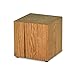 Produktbild ms factory Holzblock Eiche Massiv - Handgefertigter Holzklotz - Rustikale Holzsäule - Beistelltisch Hocker Dekosäule - 35 x 35 x 40 cm