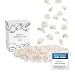 Mia Milano Pétalos de Rosa Auténticos I Pétalos de Rosa Deco de Rosas Infinitas I Regalo Romántico para Mujeres I Flores de Rosas Auténticas en Caja de Regalo (Blanco, 50g)