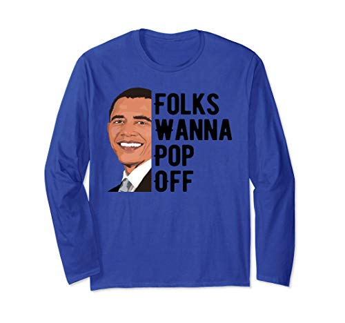 Obama cite les gens veulent faire sauter Barack Obama Manche Longue