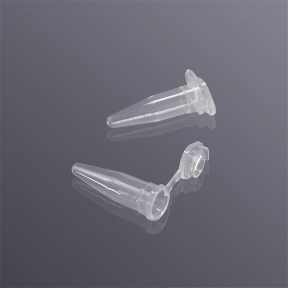 Vetreria da laboratorio 1000 pezzi/cartone PT-02-C Provette da 0,2 ml con tappo piatto e parete sottile