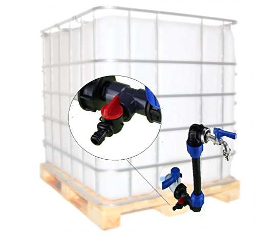 Schwanenhals 3/ 4″ Auslaufhahn mit 2. Ablassventil- Gardena Anschluss