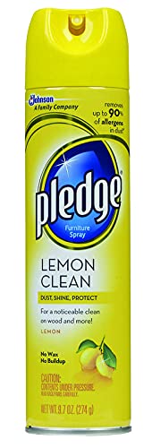 Pledge Furniture Polish Lemon Scent (Pack of 14)