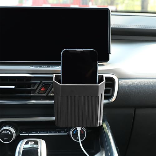 Caixa de armazenamento de carro para telefone celular, porta -celular do carro - Painel de painel ad