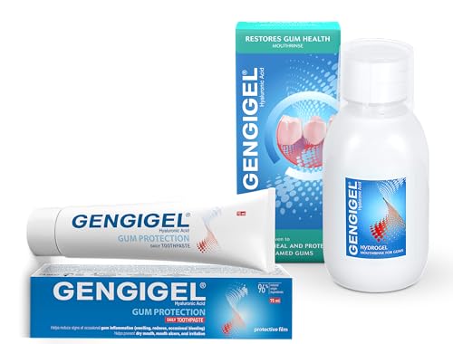Gengigel Mouthrinse 300ml & Gengigel Toothpaste 75ml Bundle