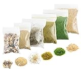 Perfekt für jedes Modellbahnanlage, Diorama oder Tabletop-Spiele (Warhammer 40k, Flames of War, Bolt Action, Infinity, Age of Sigmar, Frostgrave usw.)