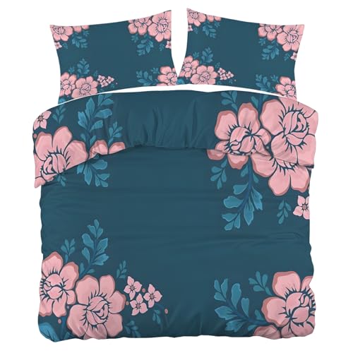 新品‼️高級シルク100% 草木染めターコイズ装飾ベッドカバー 4点セット