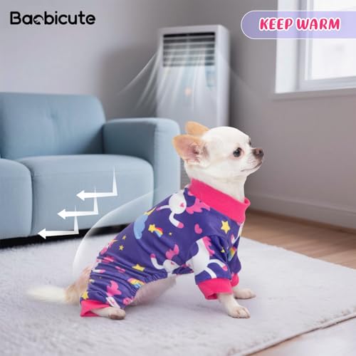 Pijama para perro suave y ligero unicornio XL miniatura 3