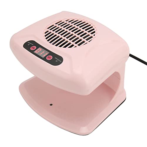 Air Nail Dryer, Infrared Sensor Automatic Induction, Cold Air & Hot Air 2 Modes 300W Nail Polish Dryer Drying Fan, (14.5 x 15.5 x 18.5cm / 5.7 x 6.1 x 7.3in) (US Plug 110V)