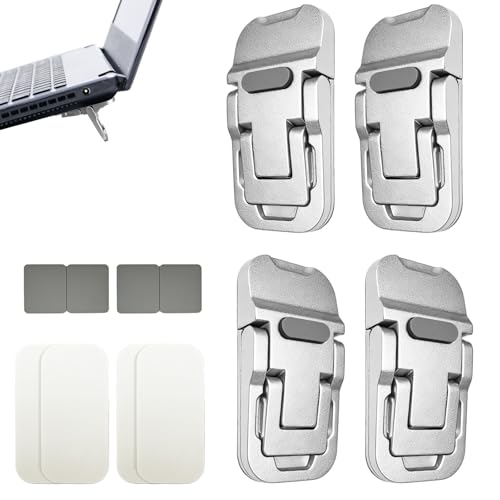Base plegable pequeña para teclado con 3 ángulos ajustables 4 unidades