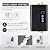Tankless Water Heater Electric,110v 3000w Instant Water Heater with Remote Control, Water Temperature Regulating Valve and Adjustable Temperature, LCD Digital Display for Kitchen and Bathroom,Black
