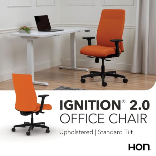 Image of HON Ignition 2.0 Ergonomic Office Chair, Lumbar Support, Apricot