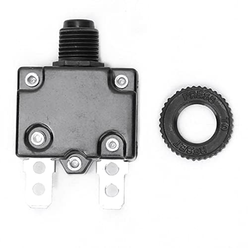 Disyuntor protector de sobrecorriente 12A para interruptor de protección de compresor, 5 piezas 6