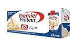 Premier Protein Vanilla Shake - 12x 325ml - 30g Protein, 1g Sugar