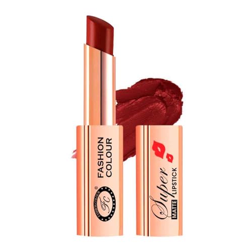 Image of Fashion Colour Super Matte Lipstick | Long Lasting Matte Lipstick | Smooth Creamy Finish | Moisturising Formula | One Swipe High Pigmentation | Comfortable Wear Lip Color