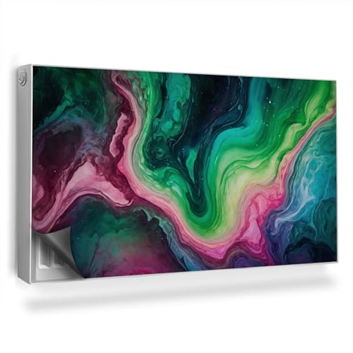 Couverture radiateur anti-poussière magnétique 110x60 cm multicolore