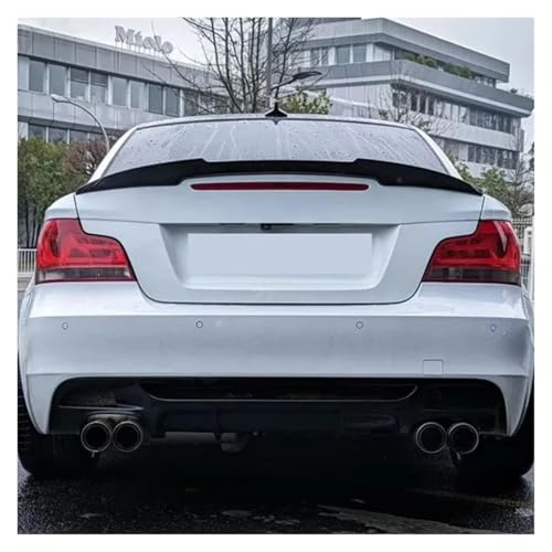 Becquet de coffre arrière pour BMW Série 1 E82 E88 look carbone - 5