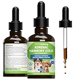 Pet Wellbeing - Adrenal Harmony Gold For Dogs- Natural Support for Adrenal Dysfunction and Cushing's - 2 Ounce ( 59 Milliliter)