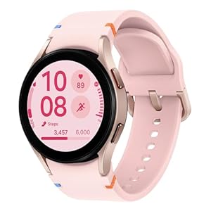 SAMSUNG Galaxy Watch FE 40mm Bluetooth AI Smartwatch w/Fitness Tracking, BIA Sensor, Personalized HR Zones, Heart Rate Tracker, Sleep Monitor, 2024, Pink Gold [US Version, 1Yr Manufacturer Warranty]