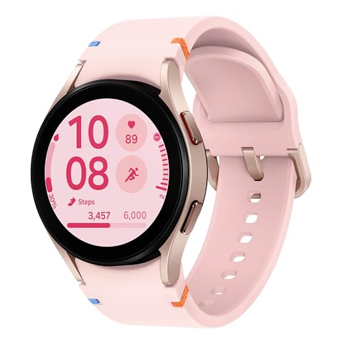 SAMSUNG Galaxy Watch FE 40mm Bluetooth AI Smartwatch w/Fitness Tracking, BIA Sensor, Personalized HR Zones, Heart Rate Tracker, Sleep Monitor, 2024, Pink Gold [US Version, 1Yr Manufacturer Warranty]