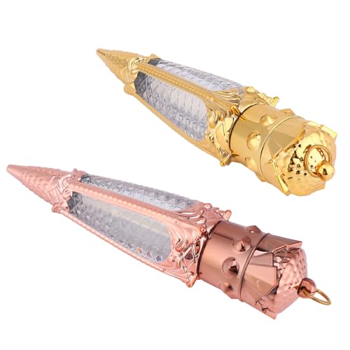 Beaupretty 2pcs Small Lip Gloss Bottles Makeup Bottles Empty Lip Gloss Containers Creative Radish Shape Abs Plastic Portable Carry Storage Organizer for Travel