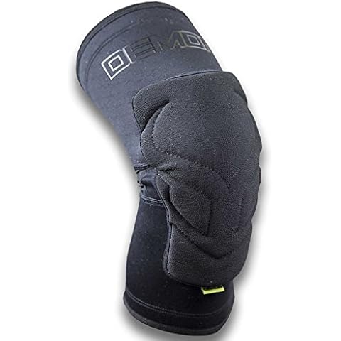 Demon Enduro Mountain Bike Knee Pads|BMX Knee Guards|Snowboard Knee Pads- Ultralight Edition (Comes as a Pair) (LRG) Cover