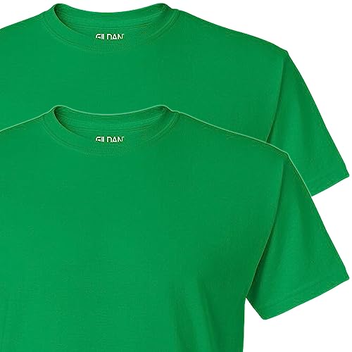 Gildan Adult Dryblend T-Shirt, Style G8000, Multipack, Irish Green (2-Pack), 2X-Large #TOP1