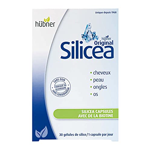 Silicea capsules de Silice avec Biotine vitalité cutanée et capillaire 30