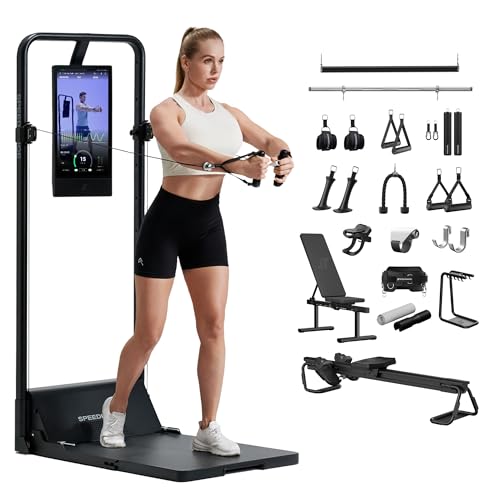 Gym Monster 2 Smart Home Gym, Upgraded AI-Powered Home Workout Machine, Multi-Functional Smith Machine, Full Body Strength Training Fitness Equipment, All-in-One Workout Station