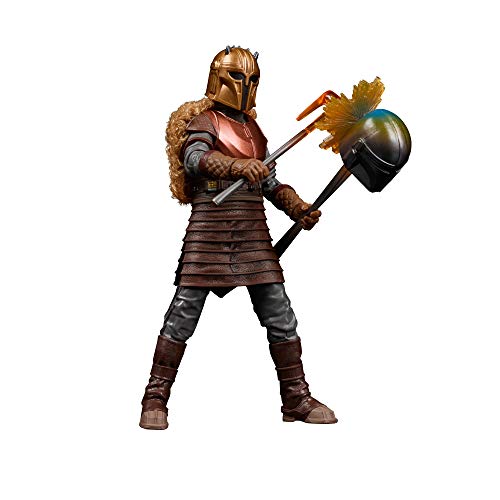 Hasbro Star Wars The Black Series Die Waffenschmiedin 15 cm große The Mandalorian Action-Figur zum Sammeln, Spielzeug für Kids ab 4 Jahren